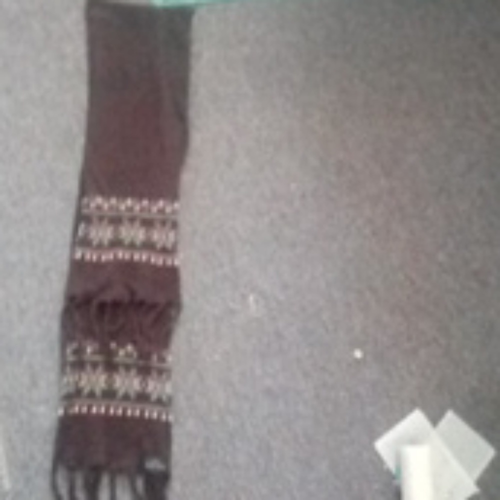 Brown scarf